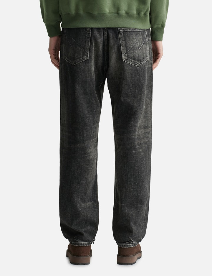 Washed Denim DP Basic Pants