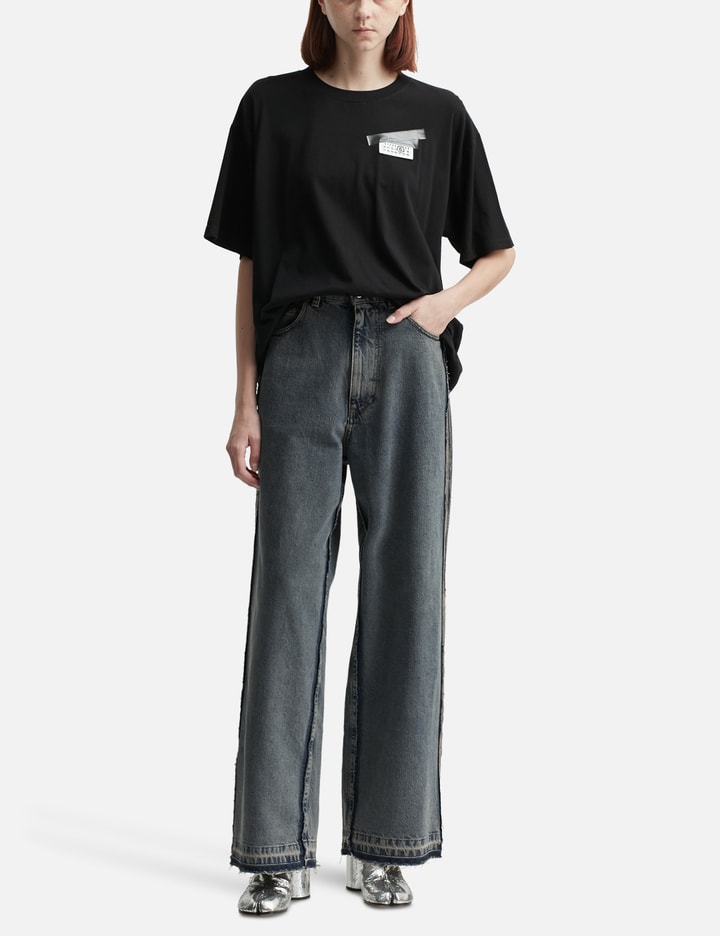 Wide-leg Jeans