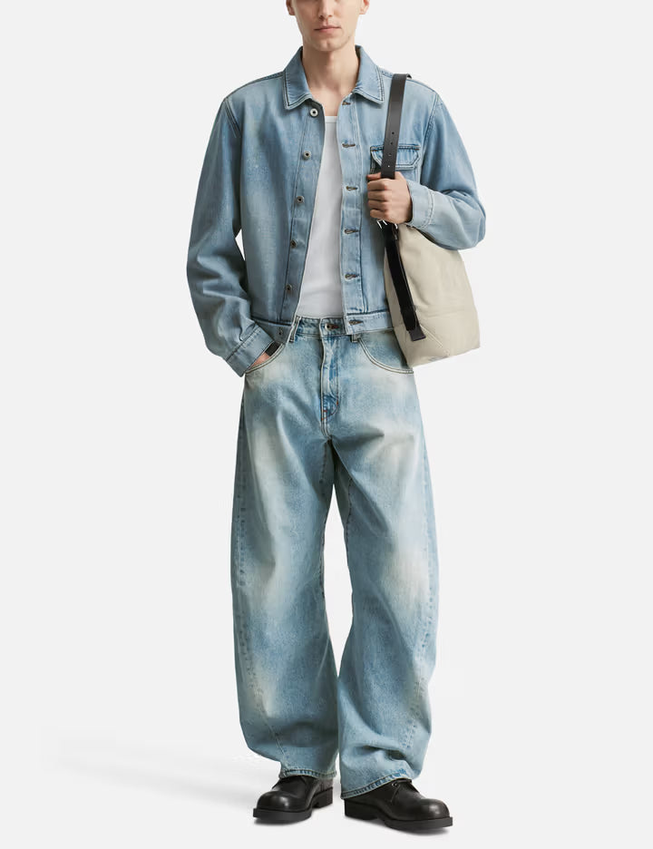 Washed Engineer Jeans V2