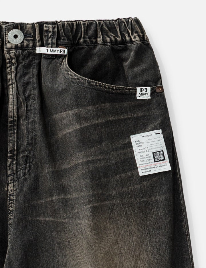 Light Denim Wide Pants