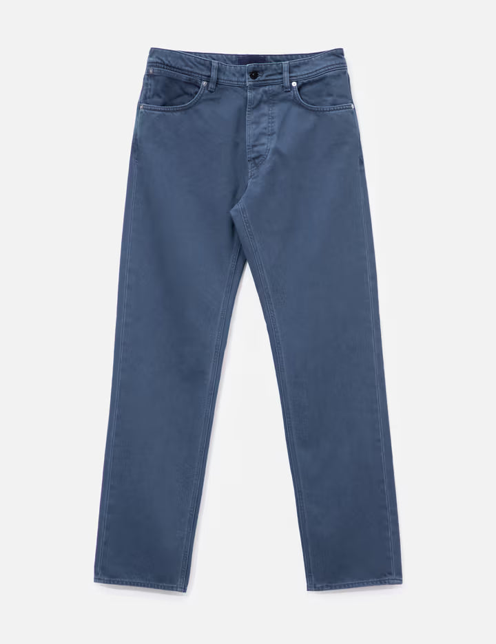Light Bull Denim Indigo TC Straight Jeans