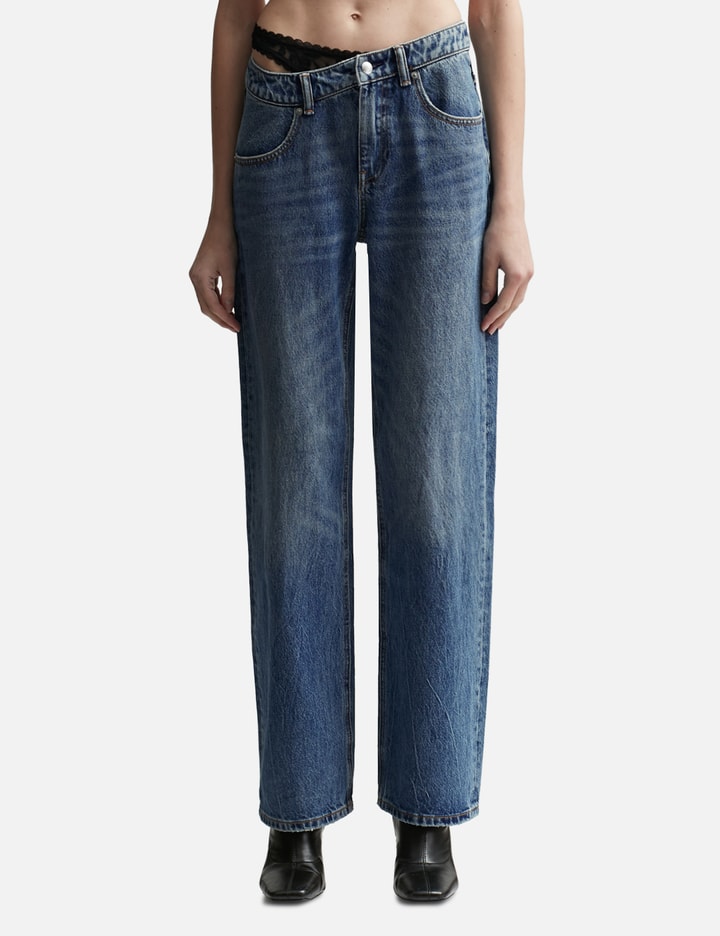 Pre-Styled Denim Jeans