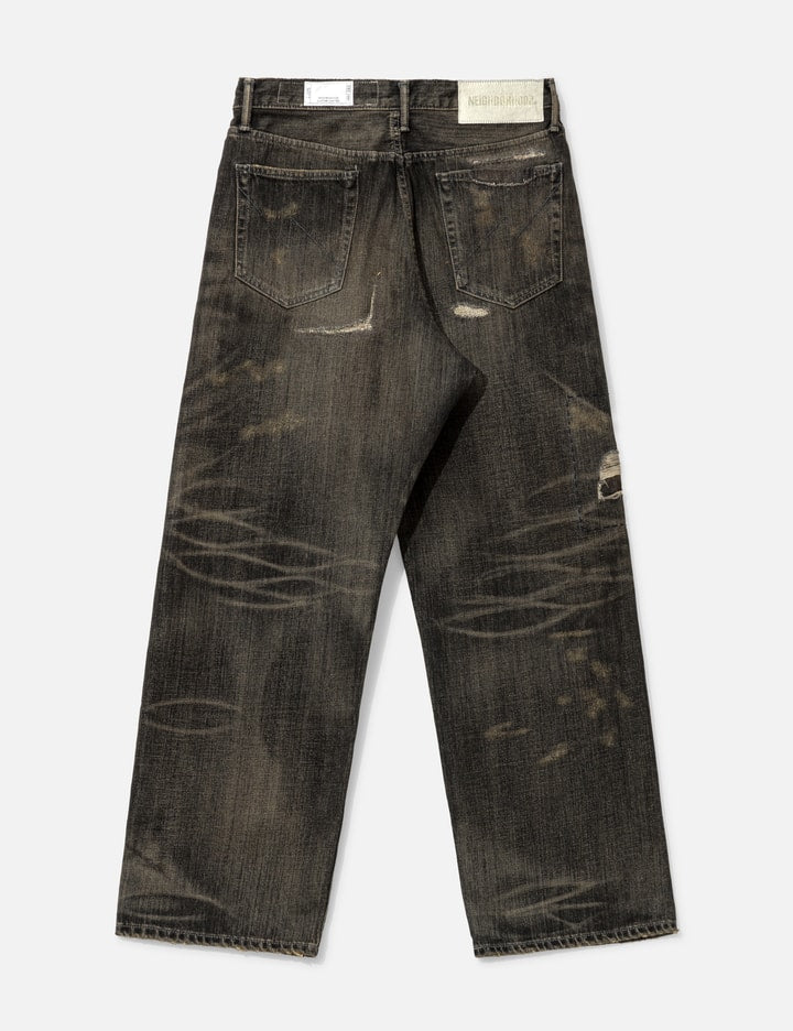 SAVAGE DENIM DP WIDE PANTS