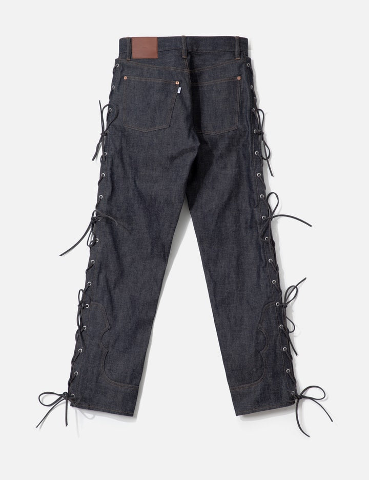 Rigid Biker Denim Pants