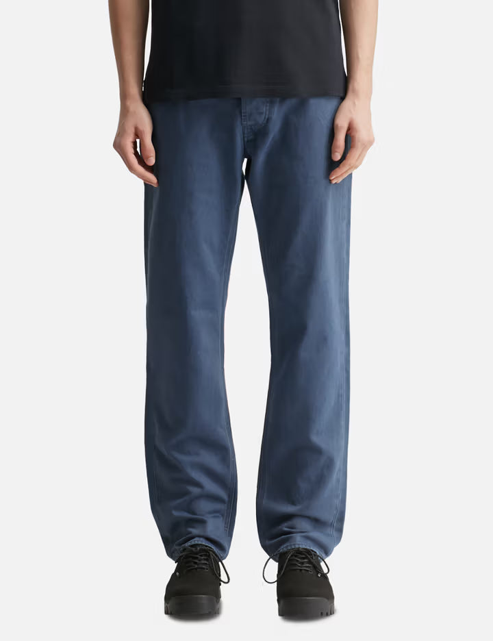 Light Bull Denim Indigo TC Straight Jeans