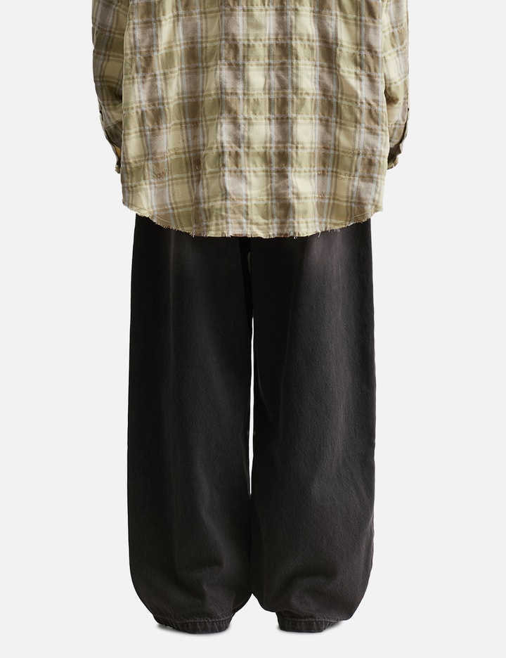 Washed Distressed Extended Cut Luft Jeans