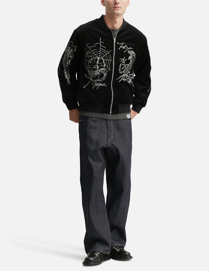 Rigid Denim DP Wide Pants