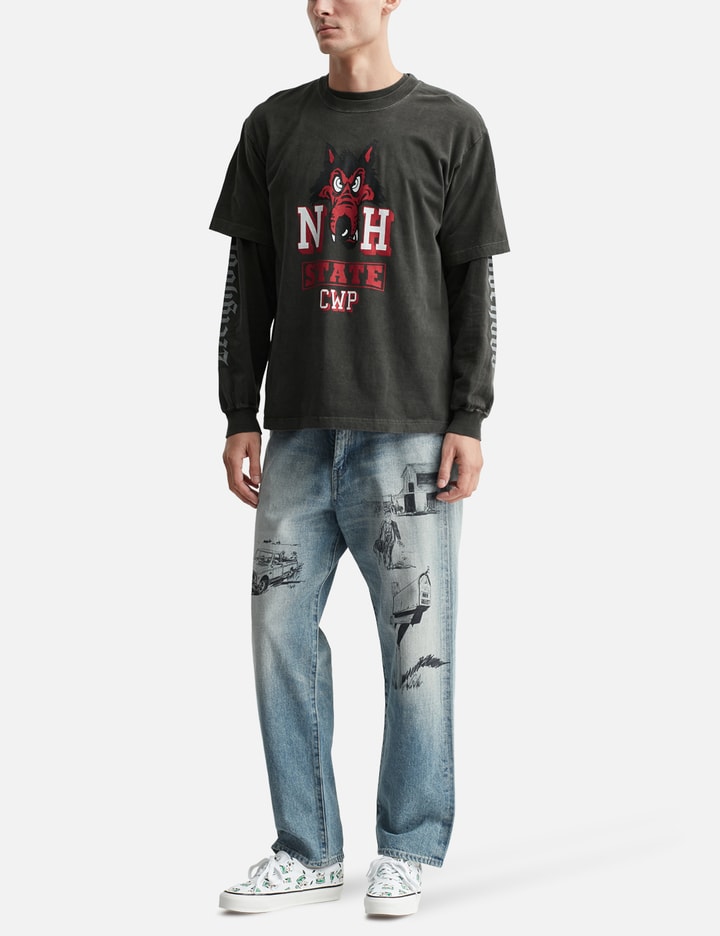 NEIGHBORHOOD x OOTD Washed DP Basic Denim Pants