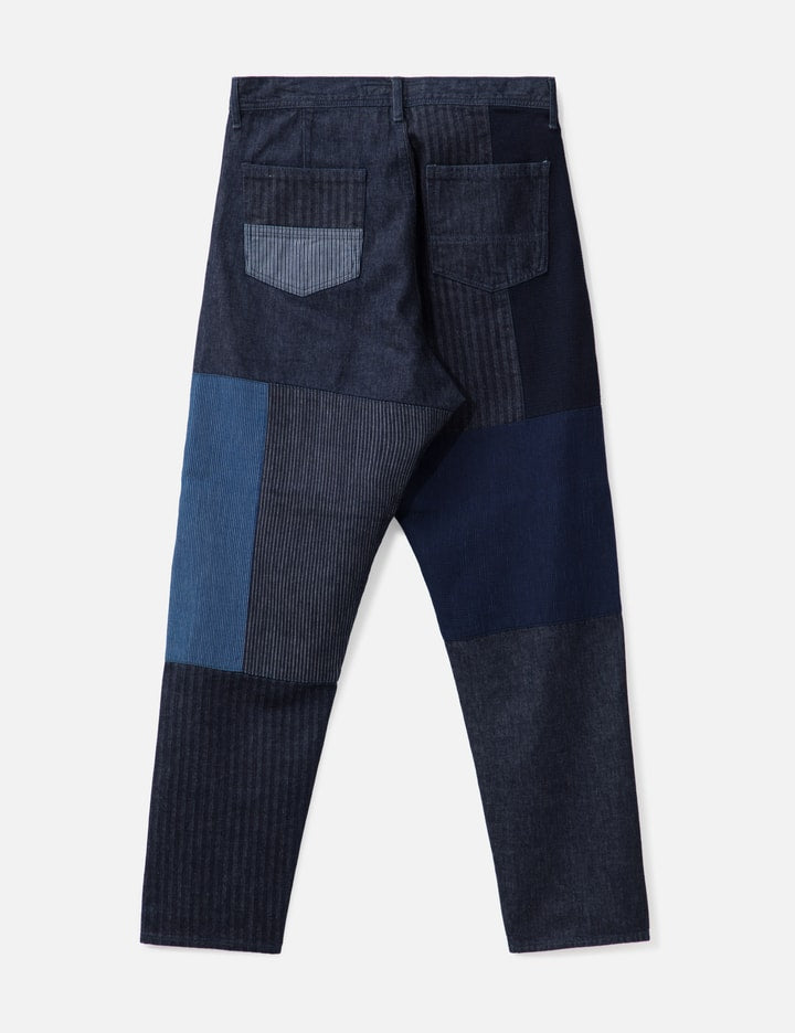 PATCHWORK PANTS RINSE