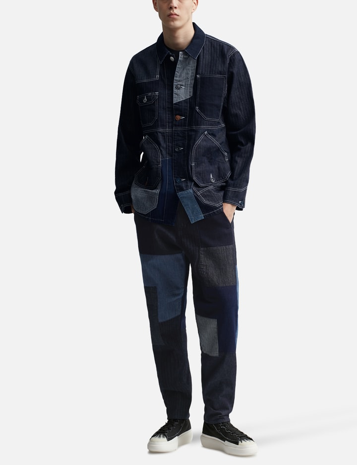 PATCHWORK PANTS RINSE