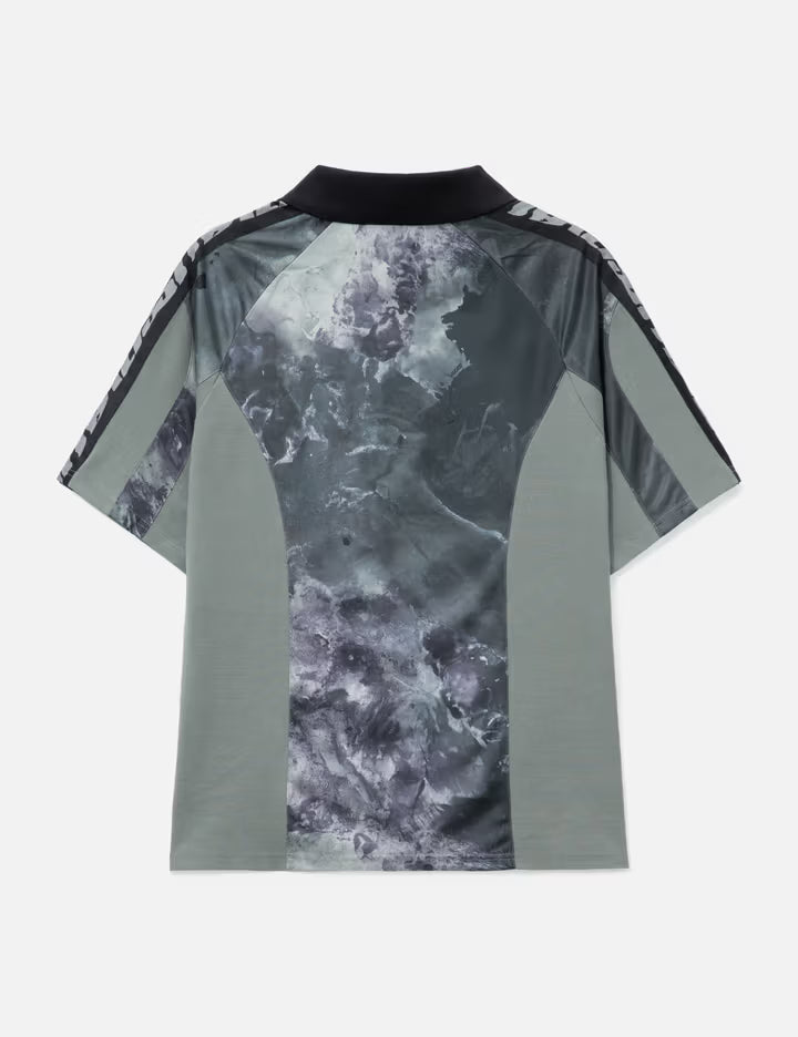 Alain Polo With Graphic And Logoband