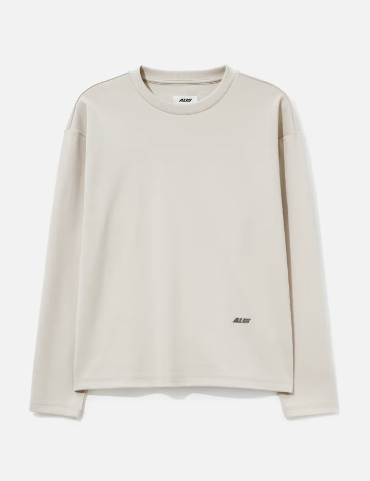 Joshua Long Sleeve In Rib With Back Print