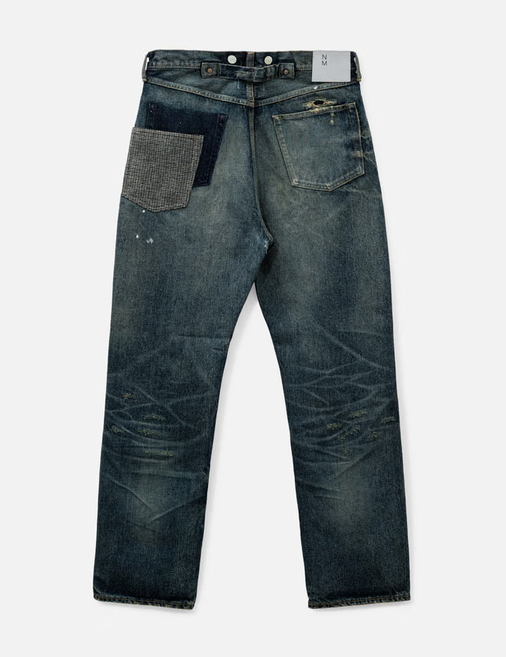 Junya Watanabe Man X New Manual Customize Denim Pants