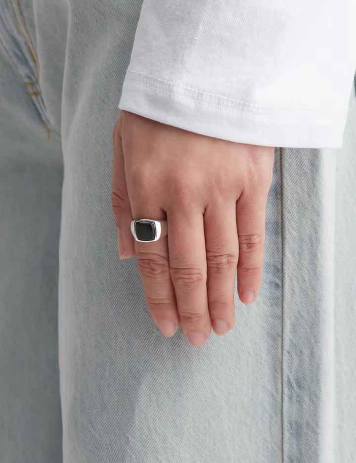 Kay Ring Polished Onyx