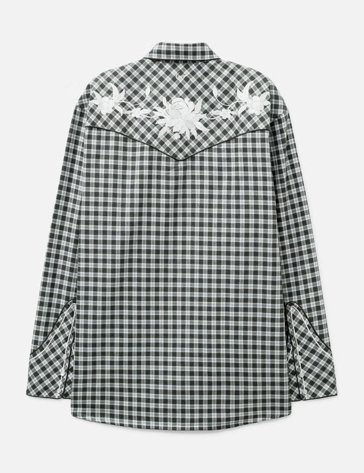 'KENZO Wildflower' Embroidered Western Shirt