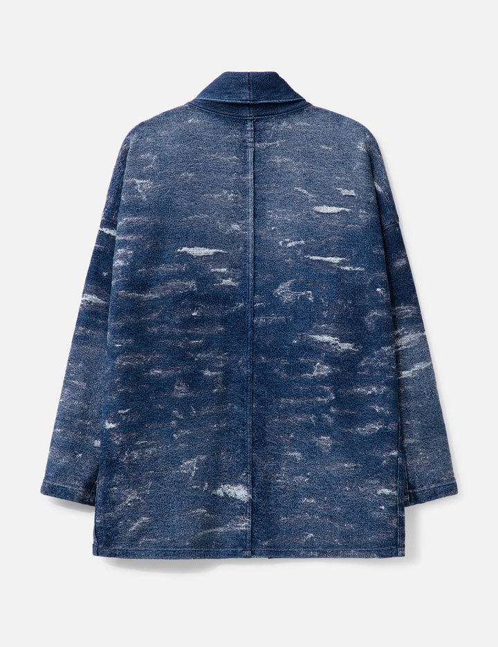 JACQUARD DENIM HAORI 2YR WASH