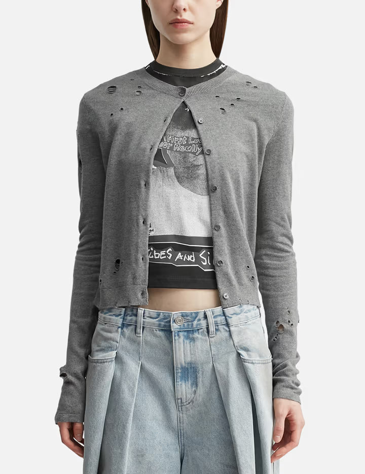 Distressed Cardigan