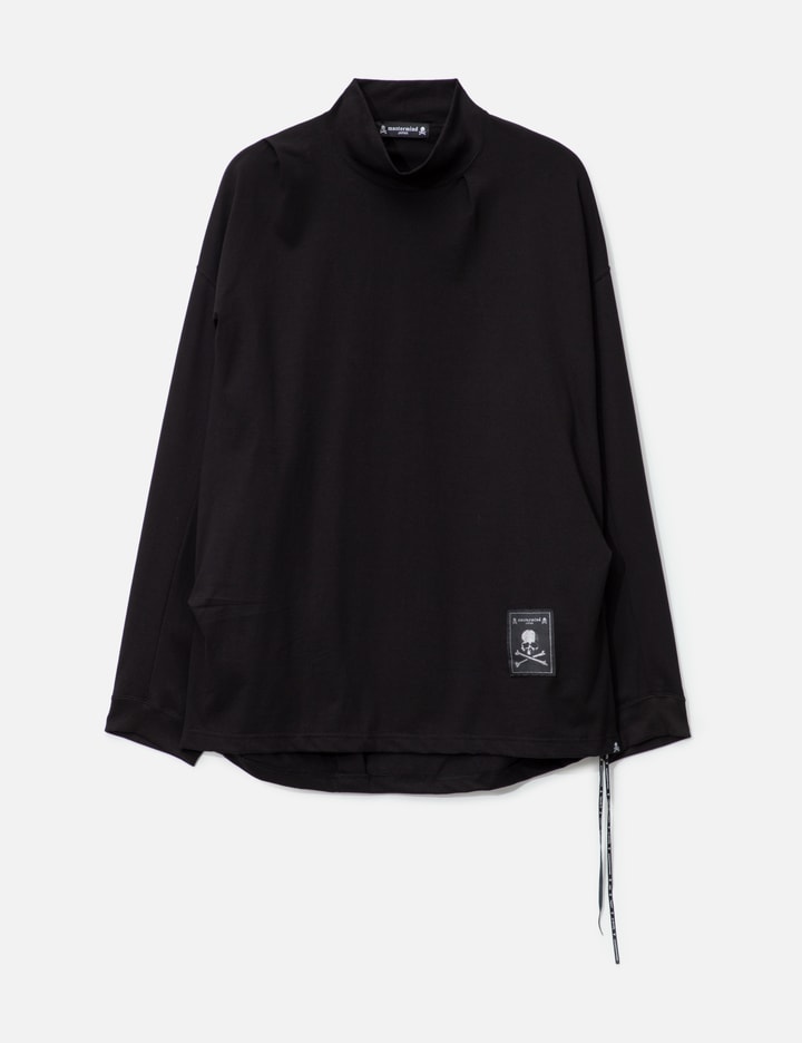 Boxy Tuck High Neck Long Sleeve T-shirt