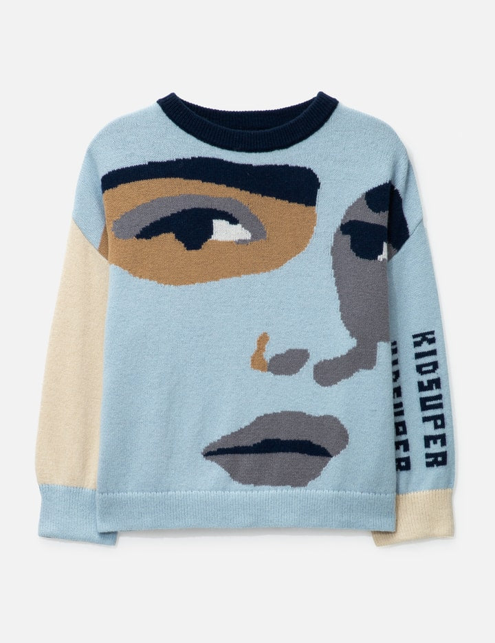 Face Boxy Sweater