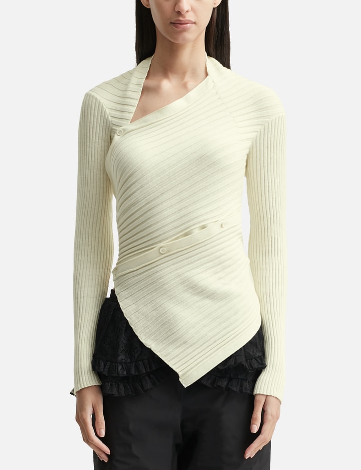Ribbed Snake Cardigan