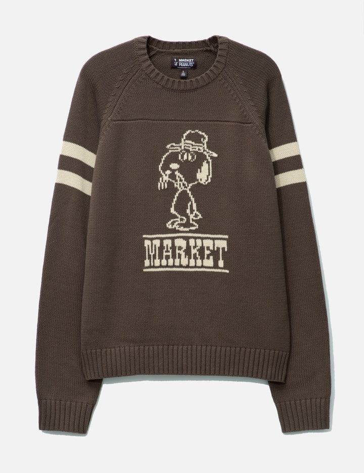 PEANUTS SPIKE KNIT SWEATER