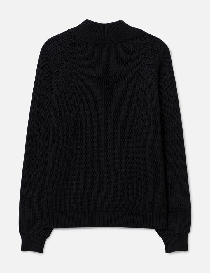 Dragon Zip-Thru Knit Sweater
