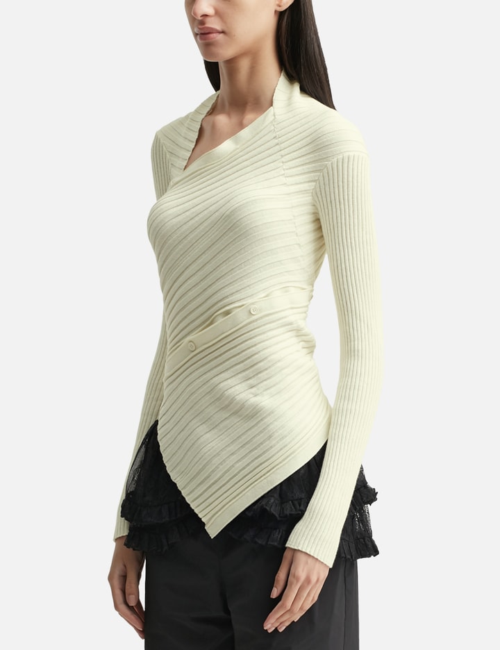 Ribbed Snake Cardigan
