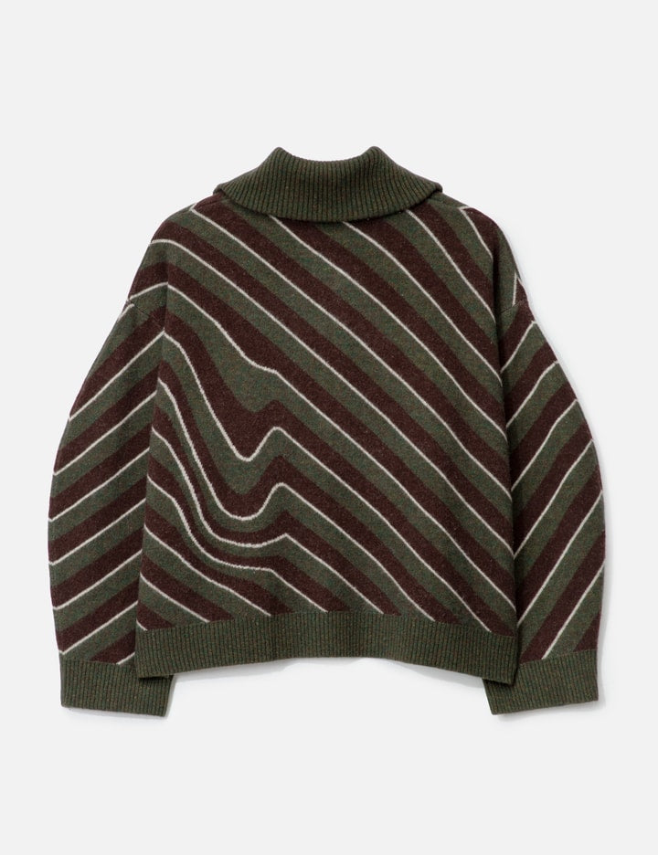 Jacquard Balloon Sweater