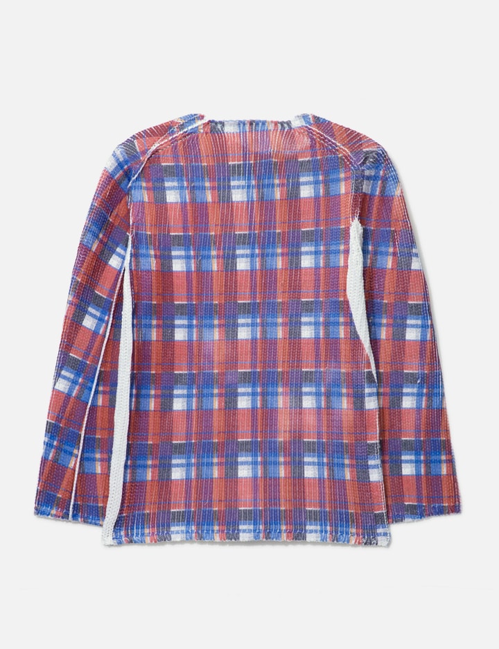 Press Printed Tartan Sweater