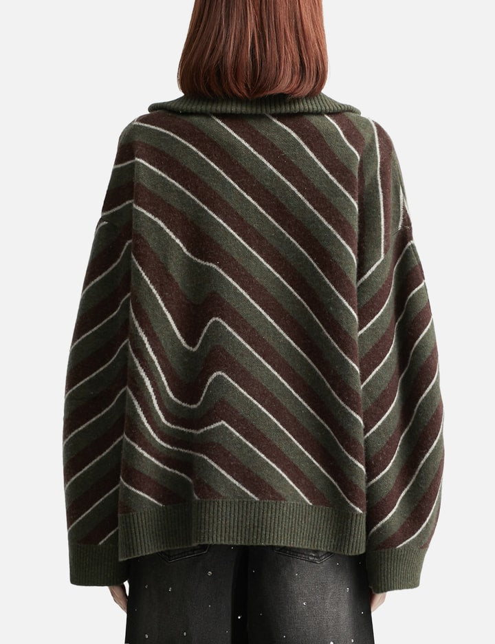 Jacquard Balloon Sweater