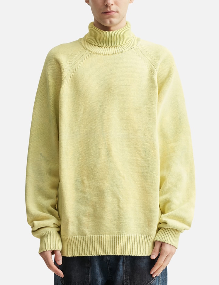 Boxer High Neck Knitted Sweater