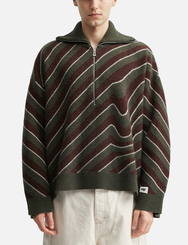 Jacquard Balloon Sweater