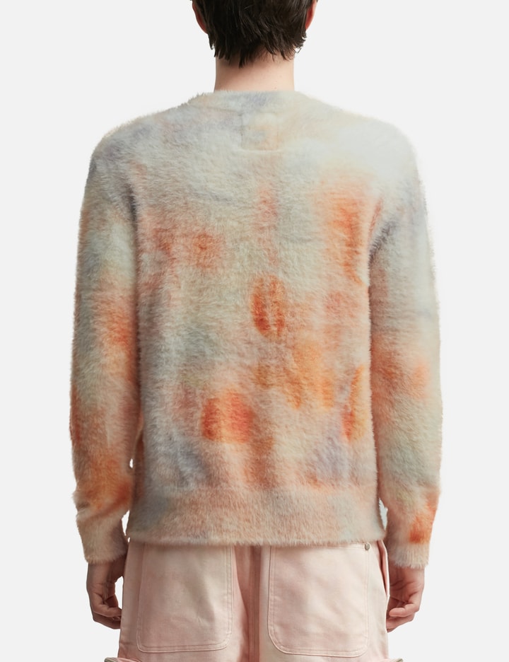 Watercolor Face Mohair Sweater