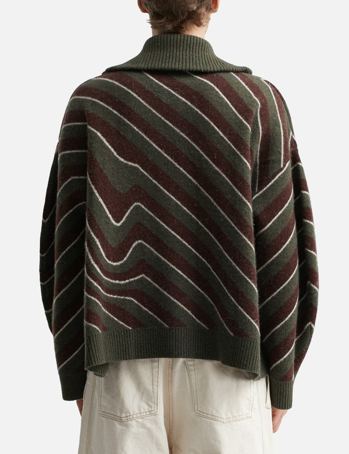 Jacquard Balloon Sweater