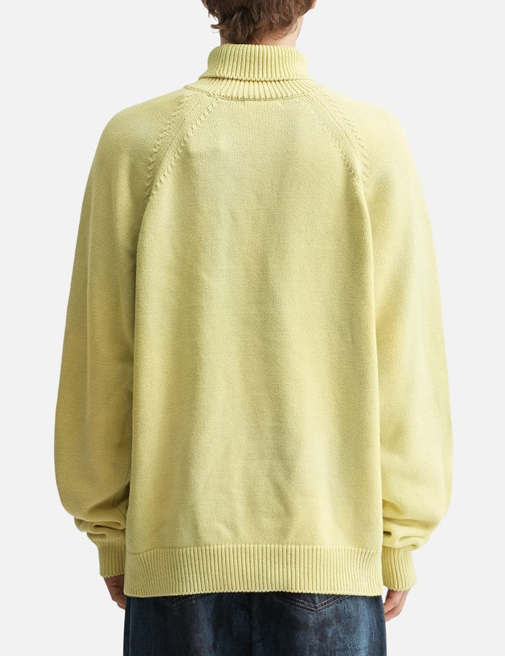 Boxer High Neck Knitted Sweater