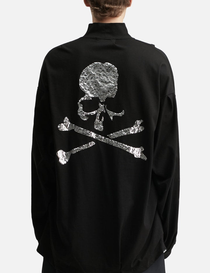 Boxy Tuck High Neck Long Sleeve T-shirt