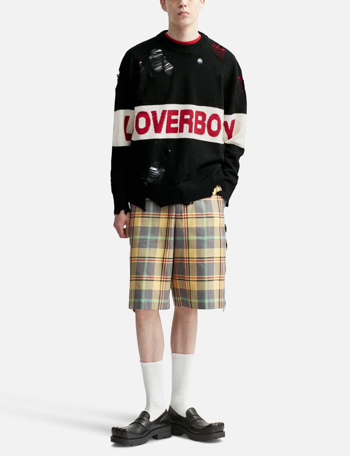 Distressed Loverboy Logo Jumper