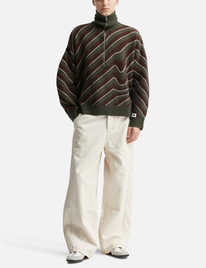 Jacquard Balloon Sweater