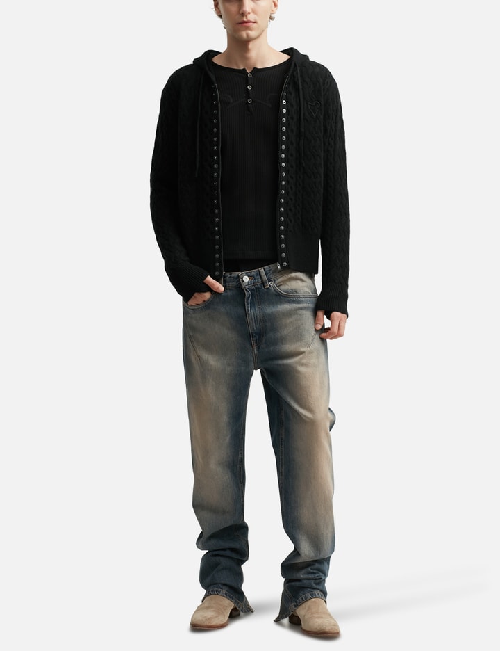 Knit Hoodie
