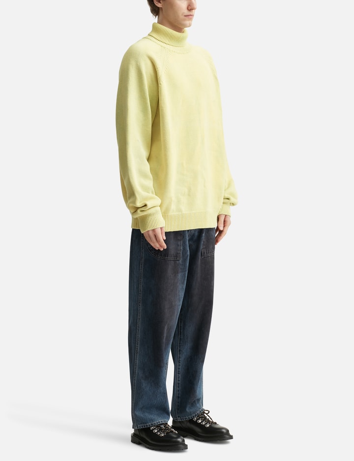 Boxer High Neck Knitted Sweater