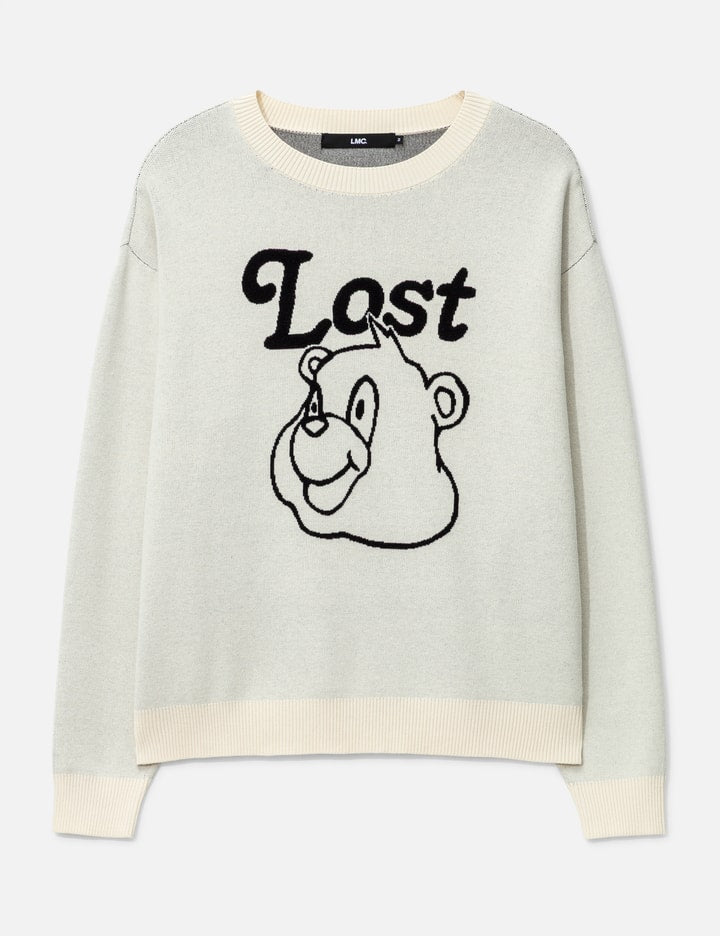 Bear Face Knit Sweater