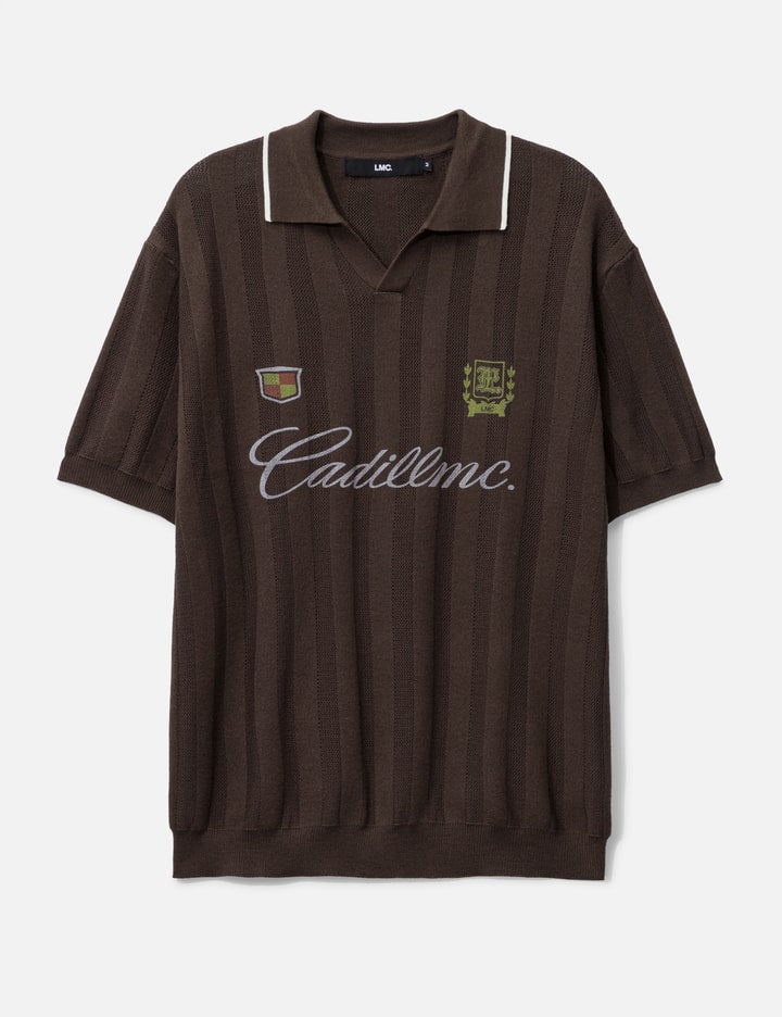 Mesh Knit Polo Shirt