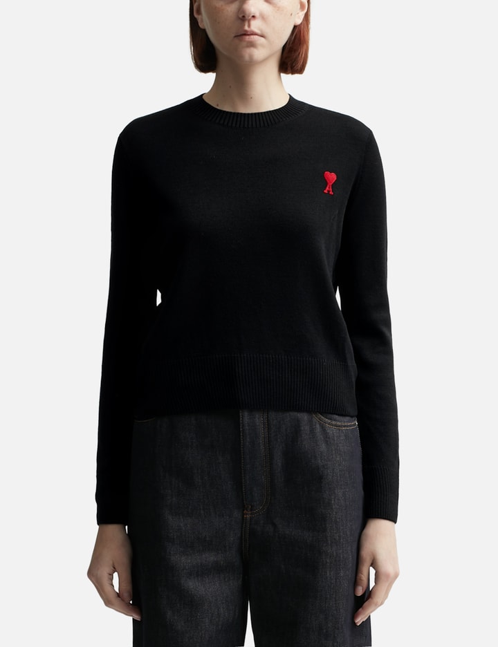 Red Ami de Coeur Crew Neck Sweater