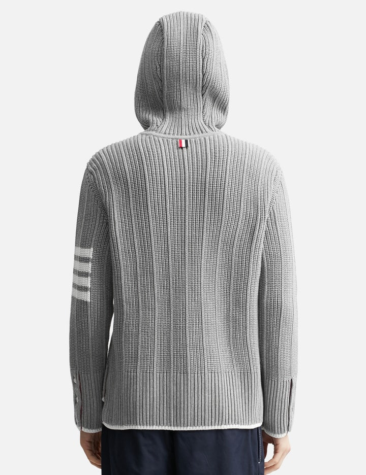 Cotton 4-Bar Hoodie