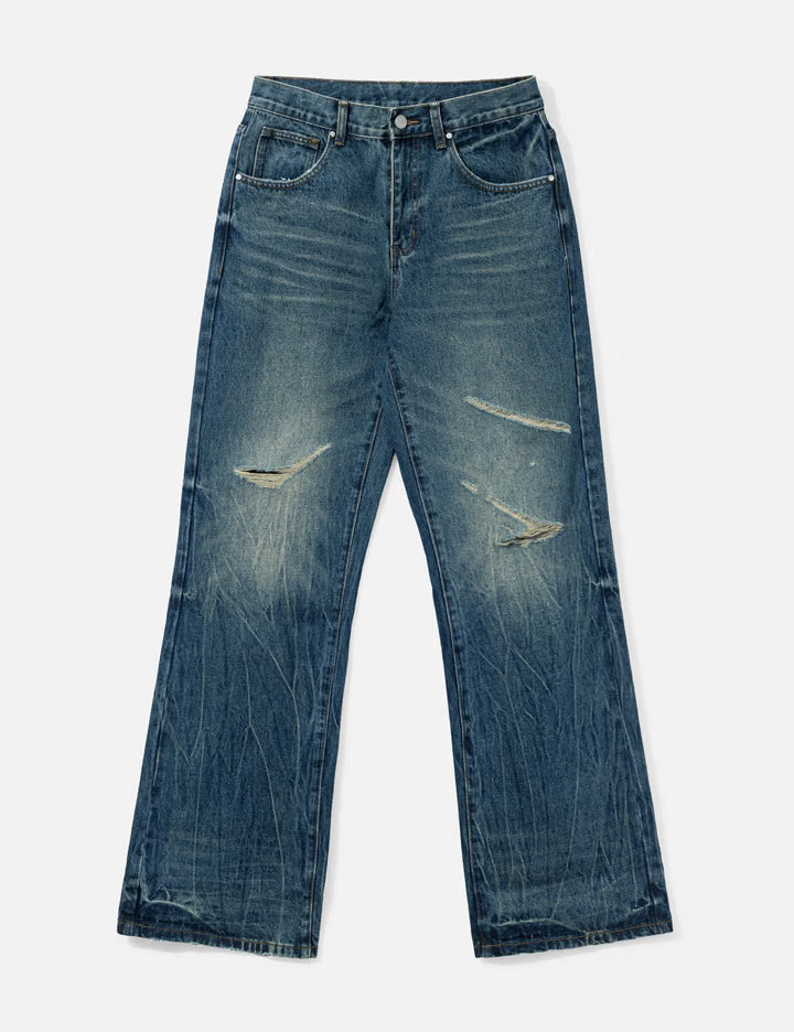 Lax Dakota Wash Straight Leg Jeans