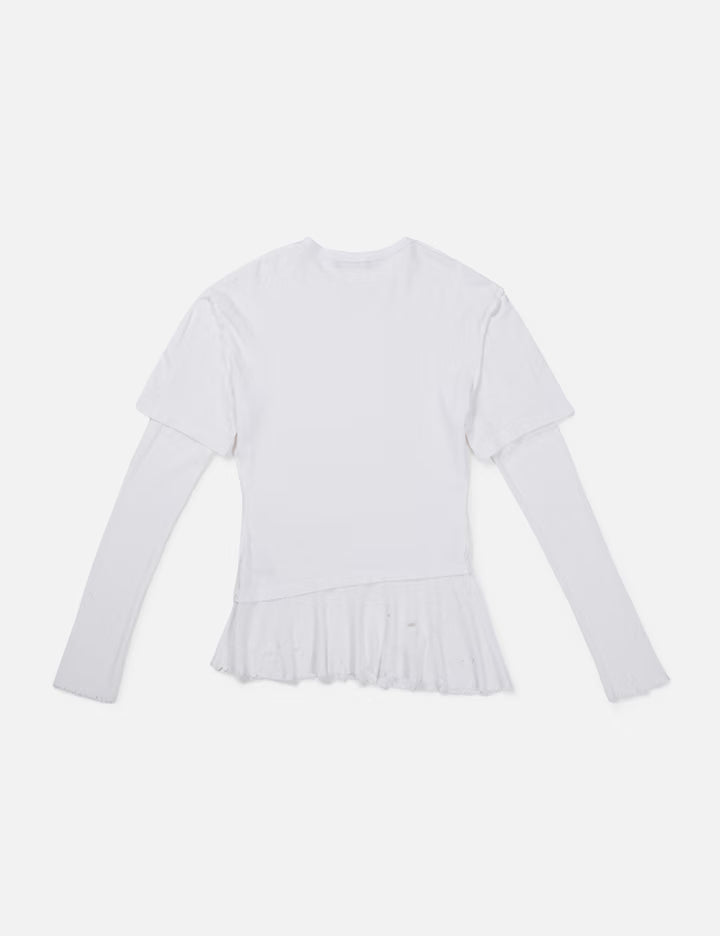 Layered Long-Sleeve Top