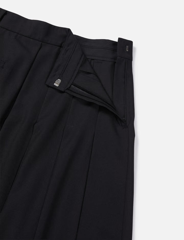 Layered Pleated MIDI Skirt