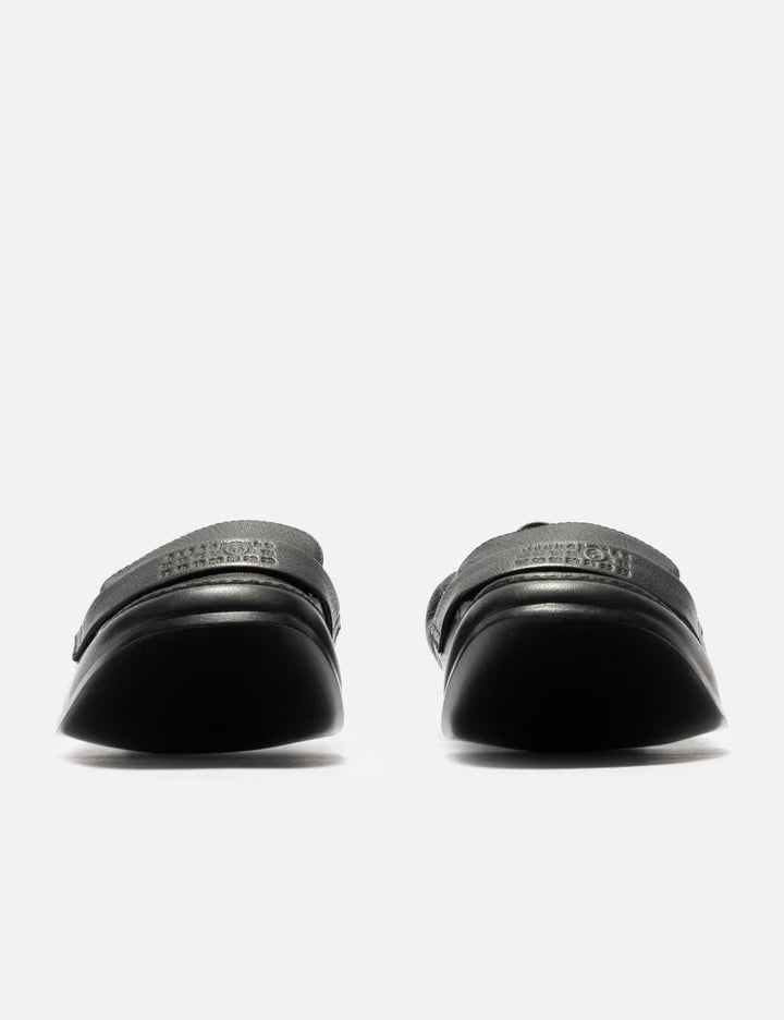 Leather Swing Toe Loafers