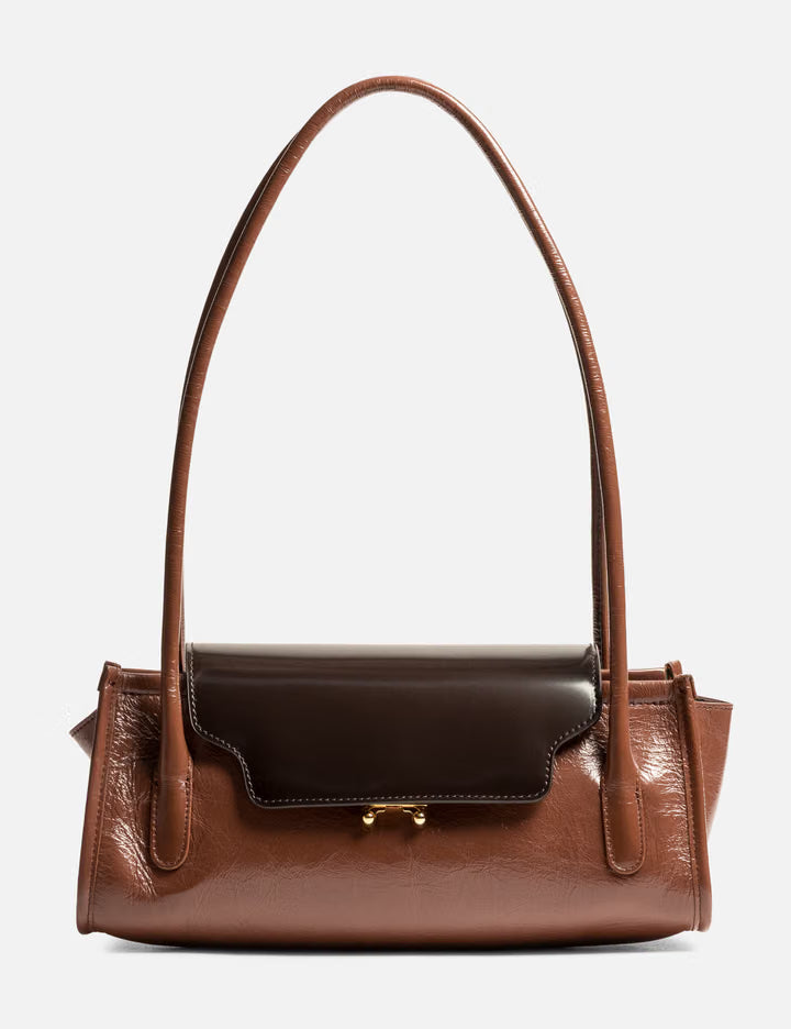 Leather Trunkette Bag