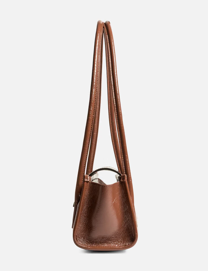 Leather Trunkette Bag